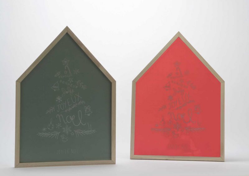 Cadre Sapin en Bois 2 Modèles au Choix 49x35x2cm