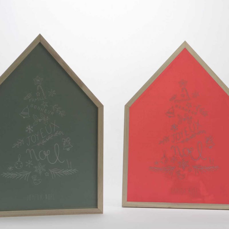 Cadre Sapin en Bois 2 Modèles au Choix 49x35x2cm