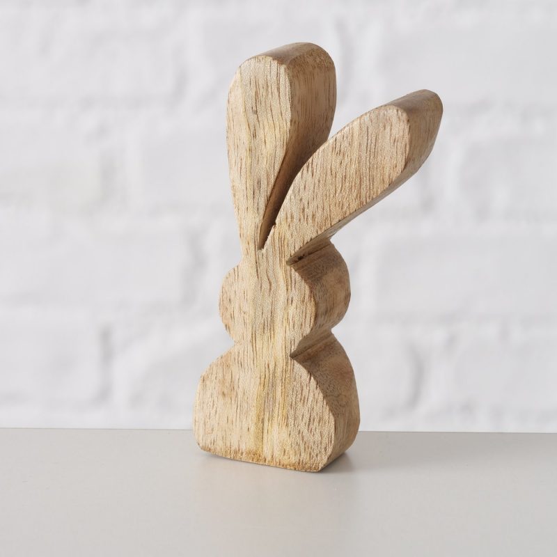 Lapin "Boewn" en Bois de Manguier H.9cm – Image 6