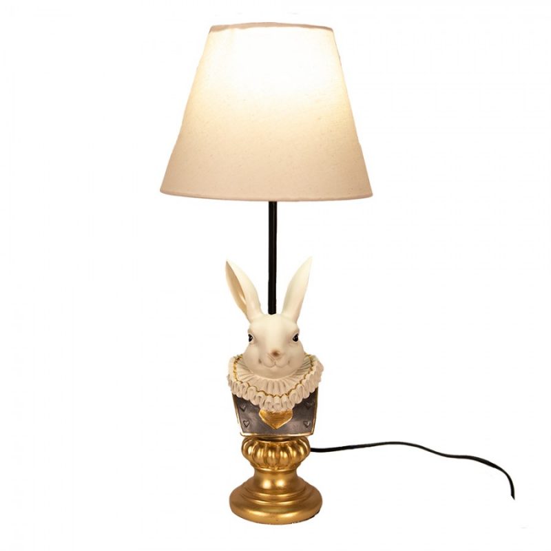 Lampe à Poser Lapin "Alice" E27/max 1x60W ø23x53cm – Image 2